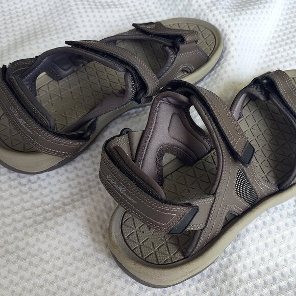 Eddie Bauer, Hank, Leather Sandals, NWOT, Size 12 display picture 3